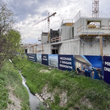 Budowa inwestycji mieszkaniowej Langiewicza 37 [kwiecień 2024] - fot 1